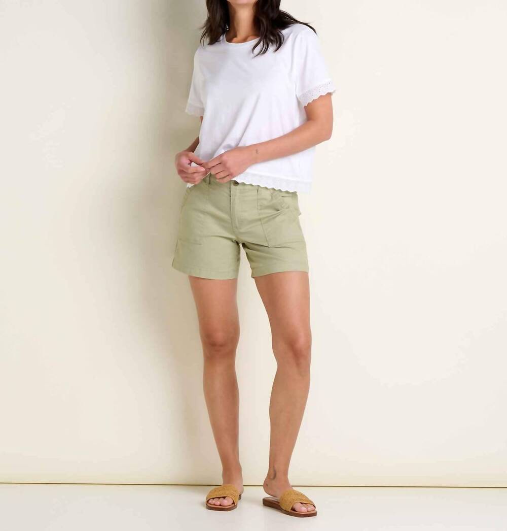 NEW TOAD&CO clara tee in white